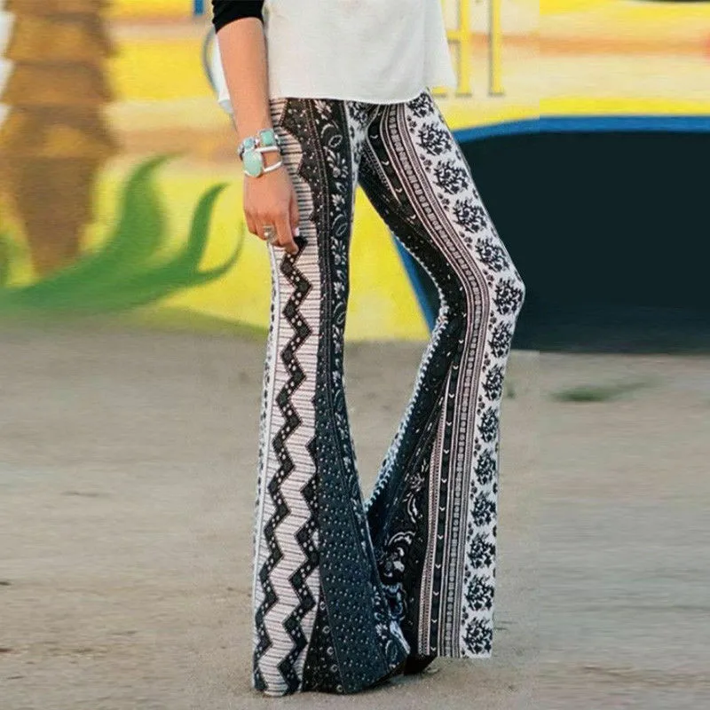 2019 Womens High Waist Wide Leg Flared Pants Women Boho Hippie High Waist Loose Wide Leg Flared Bell Bottom Flroal Long Pant
2019 Womens High Waist Wide Leg Flared Pants Women Boho Hippie High Waist Loose Wide Leg Flared Bell Bottom Flroal Long Pant