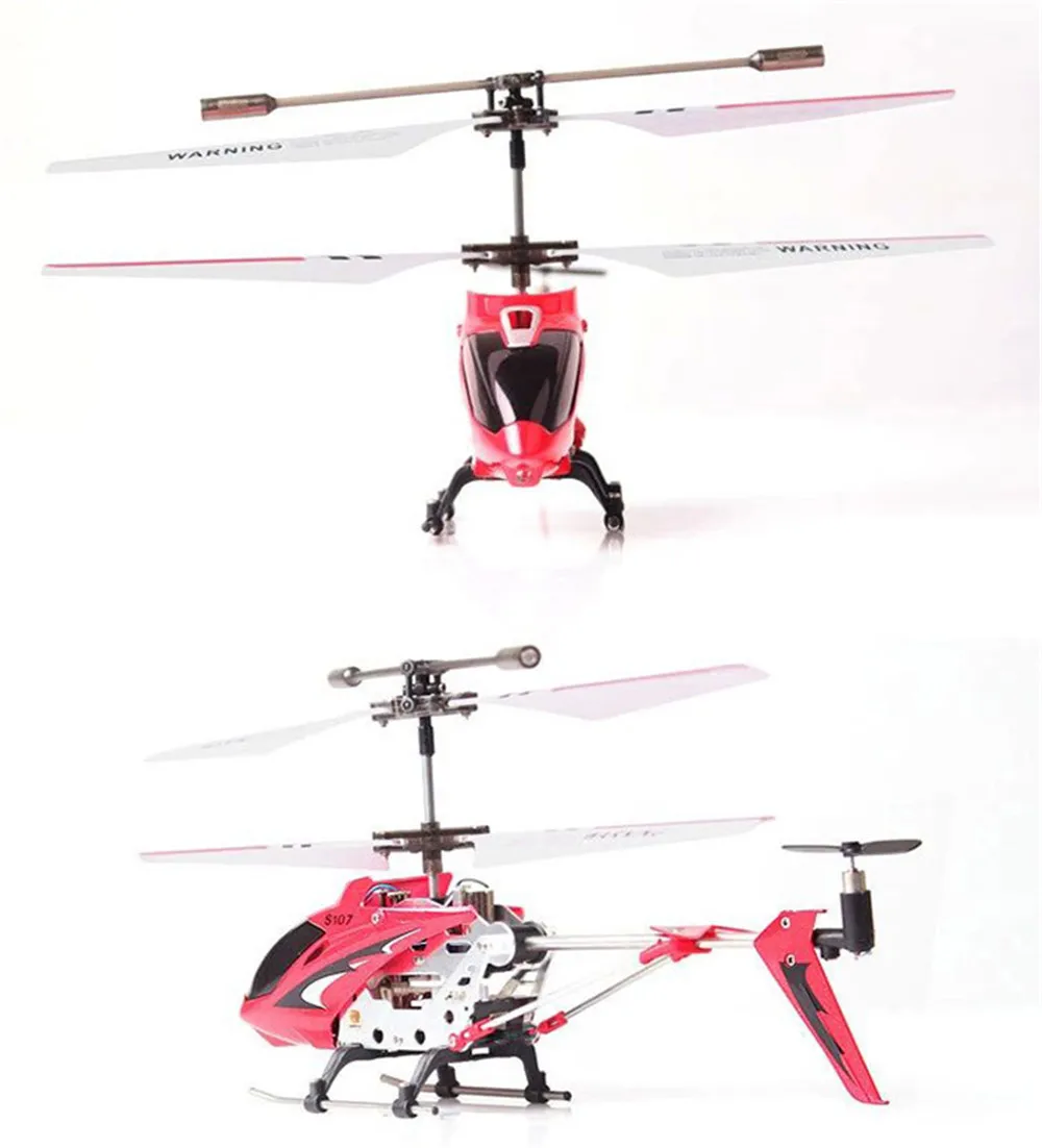 Original Syma S107G S107 Mini Drone 3CH RC Flying Toy Gyro Radio Control Metal Alloy Fuselage RC Helicopter Mini Copter Toy Gift02