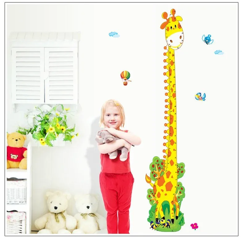 * Cartoon giraffe 3D animals height measurement wall stickers for kids baby living room growth sticker decor christmas gift
* Cartoon giraffe 3D animals height measurement wall stickers for kids baby living room growth sticker decor christmas gift