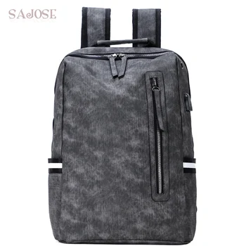 USB Charging Backpack Brand Preppy Style Leather School Backpack Bag For College High Quality Men Casual Gray Shoulder Daypacks
USB Charging Backpack Brand Preppy Style Leather School Backpack Bag For College High Quality Men Casual Gray Shoulder Daypacks
