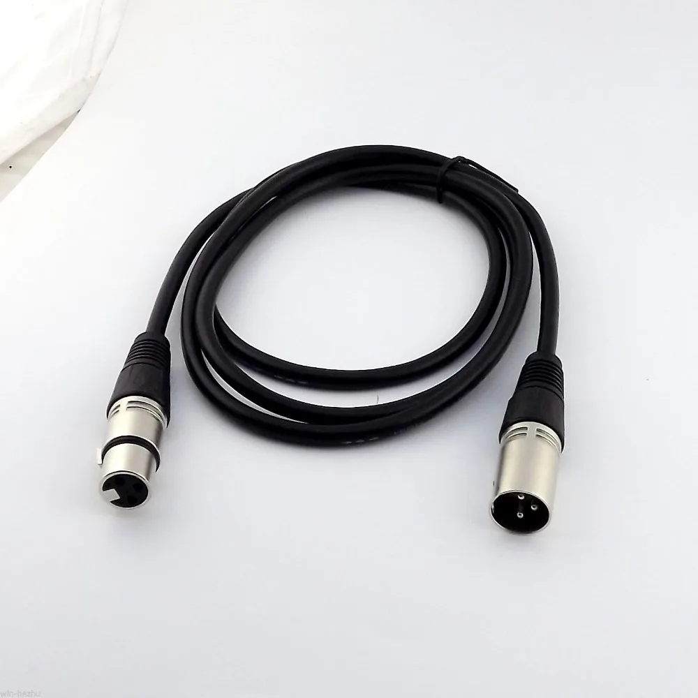 10pcs XLR M 3 Pin Male to Female Shielded Audio Speaker Microphone AV Extension Cable 1m/1.5m/2m/3m/5m
10pcs XLR M 3 Pin Male to Female Shielded Audio Speaker Microphone AV Extension Cable 1m/1.5m/2m/3m/5m