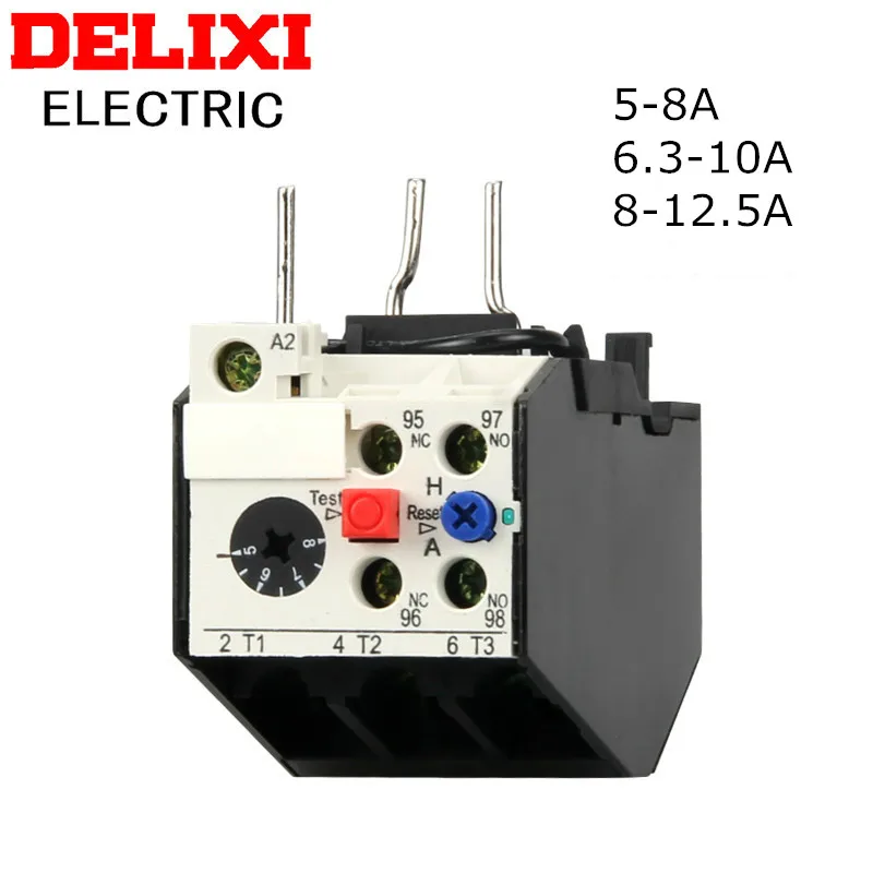 DELIXI Thermal Overload Relay Current Protection Relay 5-8A 6.3-10A 8-12.5A JRS2-12.5/Z 3UA50 Adapts To CJX1
DELIXI Thermal Overload Relay Current Protection Relay 5-8A 6.3-10A 8-12.5A JRS2-12.5/Z 3UA50 Adapts To CJX1