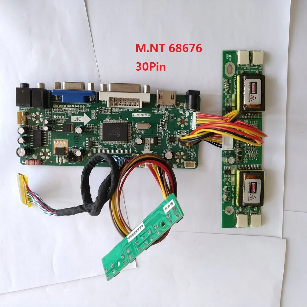 kit for M220EW01 V0 1680X1050 HDMI Driver M.NT68676 DIY LVDS 4 lamps 30pin Screen Panel Controller board 22" VGA DVI
kit for M220EW01 V0 1680X1050 HDMI Driver M.NT68676 DIY LVDS 4 lamps 30pin Screen Panel Controller board 22" VGA DVI