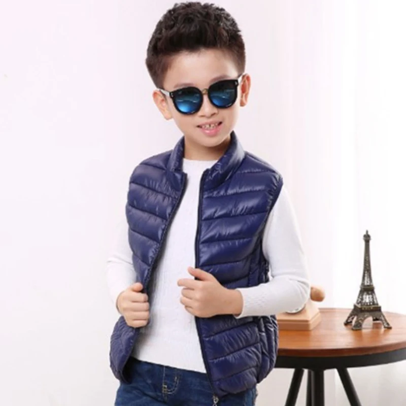 Blue/Red Color Thin Boys Girls Warm Vest Sleeveless Cotton Waistcoat Winter Slim Child Vests Jackets Clothing New Fashion Vest 
Blue/Red Color Thin Boys Girls Warm Vest Sleeveless Cotton Waistcoat Winter Slim Child Vests Jackets Clothing New Fashion Vest