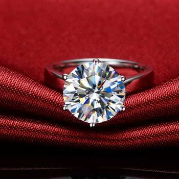 Super Brilliant 6Ct 12mm Round Cut G-H Test Positive Moissanite Ring test positive WARRANTY Solid 925 Sterling Silver Ring
Super Brilliant 6Ct 12mm Round Cut G-H Test Positive Moissanite Ring test positive WARRANTY Solid 925 Sterling Silver Ring