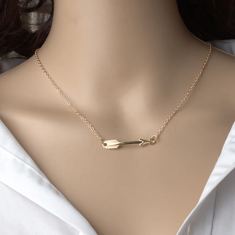 Arrow Vintage Choker Necklace Women Jewelry Gold Chain Pendant Korean Fashion Silver Jewerly Chain Necklace
Arrow Vintage Choker Necklace Women Jewelry Gold Chain Pendant Korean Fashion Silver Jewerly Chain Necklace