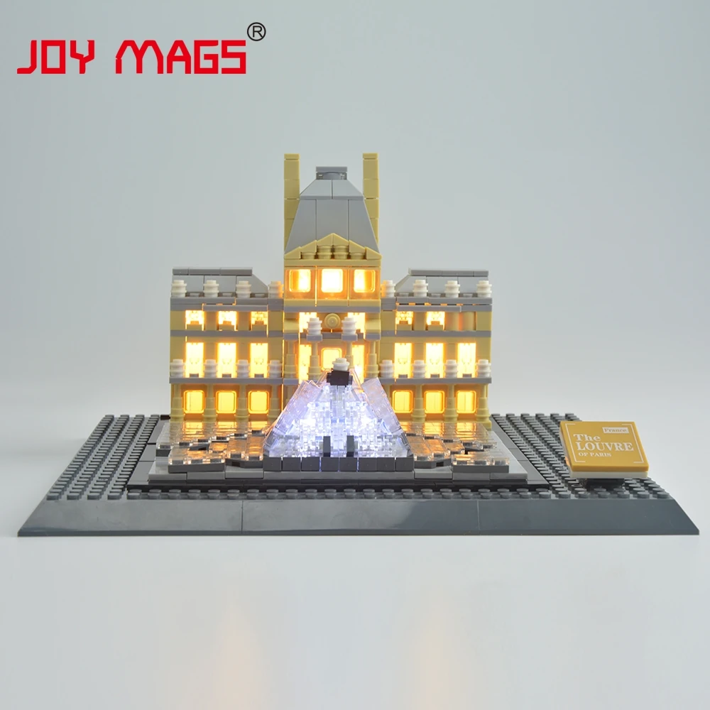 LED Light Kit ONLY For Lego 21024 Louvre Architecture Lighting Bricks