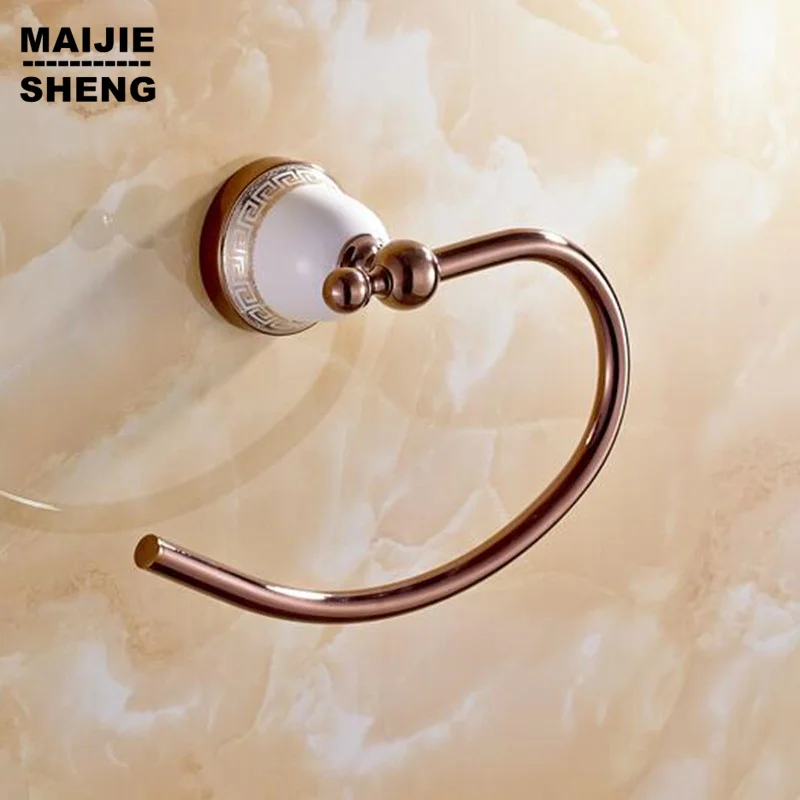 Bathroom Towel red gold Ring Solid Brass Copper Golden Finished Bathroom Accessories Products ,Towel Holder,Towel bar
Bathroom Towel red gold Ring Solid Brass Copper Golden Finished Bathroom Accessories Products ,Towel Holder,Towel bar