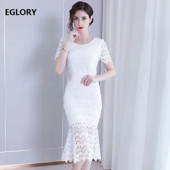 XXXL Dress Vestidos 2019 Summer Fashionable Women O-Neck Allover Lace Crochet Short Sleeve Bodycon Sexy Party Mermaid Dresses
XXXL Dress Vestidos 2019 Summer Fashionable Women O-Neck Allover Lace Crochet Short Sleeve Bodycon Sexy Party Mermaid Dresses