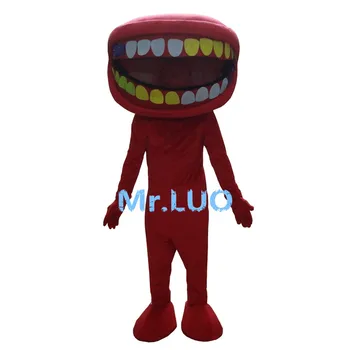 Hand Made Plush Red Mouth Mascot Costume Costume Adult big Mouth Costume
Hand Made Plush Red Mouth Mascot Costume Costume Adult big Mouth Costume
