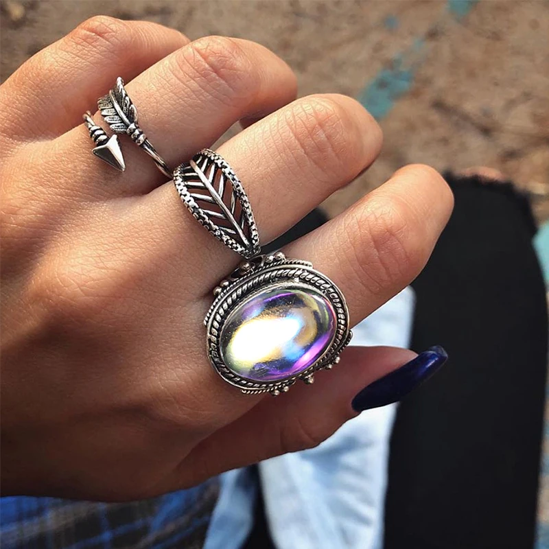 3 Pcs/set Women Fashion Big Crystal Statement Opal Round Geometric Arrow Irregular Flower Ring Wedding Party Jewelry
3 Pcs/set Women Fashion Big Crystal Statement Opal Round Geometric Arrow Irregular Flower Ring Wedding Party Jewelry