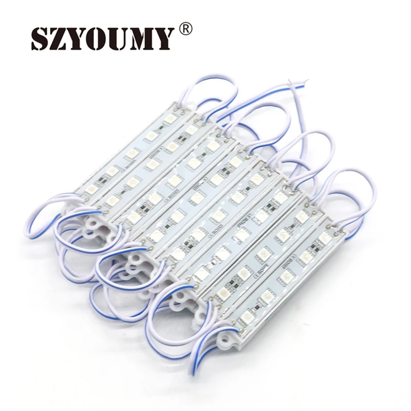 SZYOUMY Cheap 5050 5 LED Module lighting DC12V Waterproof led modules,White / Warm white / Red / Green / Blue color,1000PCS/lot
SZYOUMY Cheap 5050 5 LED Module lighting DC12V Waterproof led modules,White / Warm white / Red / Green / Blue color,1000PCS/lot