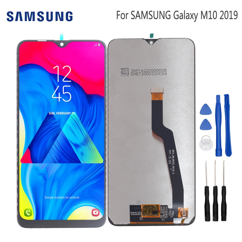 Original LCD For Samsung Galaxy M10 2019 Display Touch Screen Digitizer Assembly M10 2019 SM-105 M105F M105DS Replacement Parts
Original LCD For Samsung Galaxy M10 2019 Display Touch Screen Digitizer Assembly M10 2019 SM-105 M105F M105DS Replacement Parts
