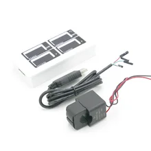 AC 80v-260V Digital 0~100A Watt Power Meter Volt Amp Ammeter Voltmeter & Split-Core CT & USB Cable Connect Software
AC 80v-260V Digital 0~100A Watt Power Meter Volt Amp Ammeter Voltmeter & Split-Core CT & USB Cable Connect Software