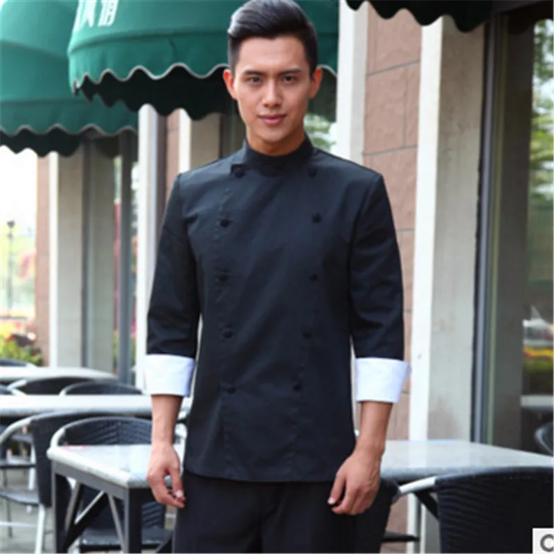 2017 Hot Long Sleeved Hotel Restaurant Kitchen Men Chef Uniform Spring and Summer Cook Uniform Chef Jacket Cook Clothes CP02
2017 Hot Long Sleeved Hotel Restaurant Kitchen Men Chef Uniform Spring and Summer Cook Uniform Chef Jacket Cook Clothes CP02