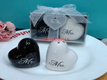 Free Shipping Heart Shape Mr. & Ms Salt Pepper Shaker Wedding Gifts For Guest,100pcs=50Sets/lot 
Free Shipping Heart Shape Mr. & Ms Salt Pepper Shaker Wedding Gifts For Guest,100pcs=50Sets/lot