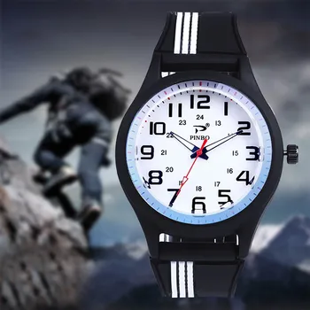 PINBO Fashion Casual Brand Watch Man Outdoor Sport Silicone Strap Buckle Simple Mens Clock Quartz Wrist Watches reloj hombre 
PINBO Fashion Casual Brand Watch Man Outdoor Sport Silicone Strap Buckle Simple Mens Clock Quartz Wrist Watches reloj hombre