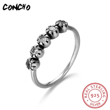 2018 New Special Offer Trendy Bands Zircon Party Anel Feminino Concho Jewelry 925 Sterling Geometric Rings For Women
2018 New Special Offer Trendy Bands Zircon Party Anel Feminino Concho Jewelry 925 Sterling Geometric Rings For Women