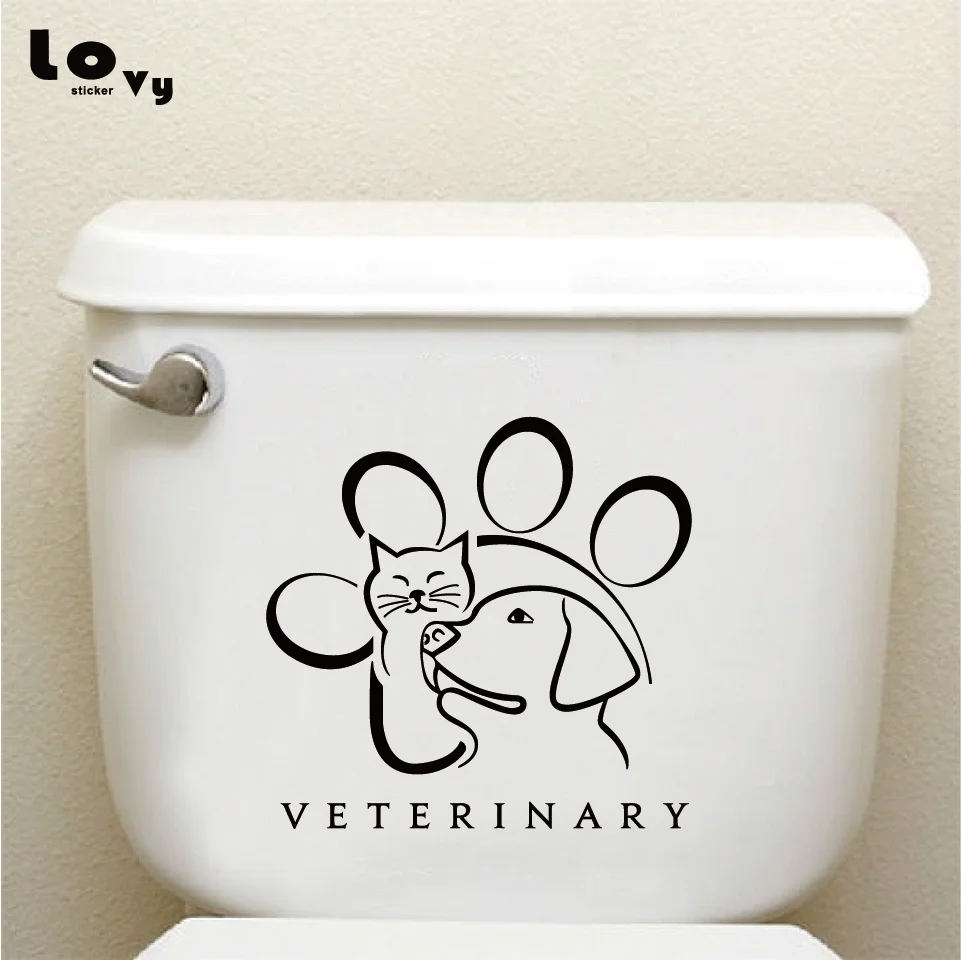 Veterinary Medicine Animal Pet Vinyl Wall Sticker Creative Cartoon Animal Toilet Sticker Home Decor TS034
Veterinary Medicine Animal Pet Vinyl Wall Sticker Creative Cartoon Animal Toilet Sticker Home Decor TS034