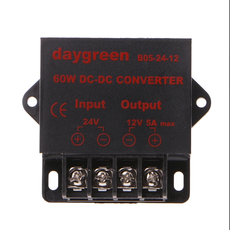 DC 24V To 12V 5A 60W Converter Step Down Regulator For Low Voltage Transformer #Aug.26
DC 24V To 12V 5A 60W Converter Step Down Regulator For Low Voltage Transformer #Aug.26