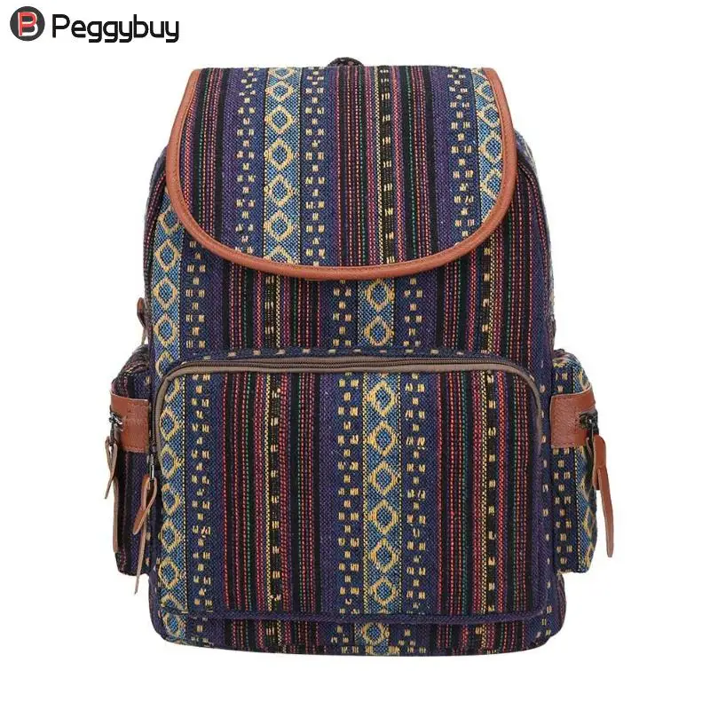 New Trend Bohemian Ethnic Backpack Women Large Capacity Travel School Canvas Shoulder Back pack
New Trend Bohemian Ethnic Backpack Women Large Capacity Travel School Canvas Shoulder Back pack