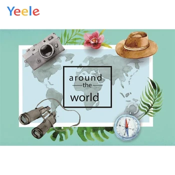 Yeele Adventure Compass Camera Children Portrait Photography Background Customized Photographic Backdrops For Photo Studio
Yeele Adventure Compass Camera Children Portrait Photography Background Customized Photographic Backdrops For Photo Studio