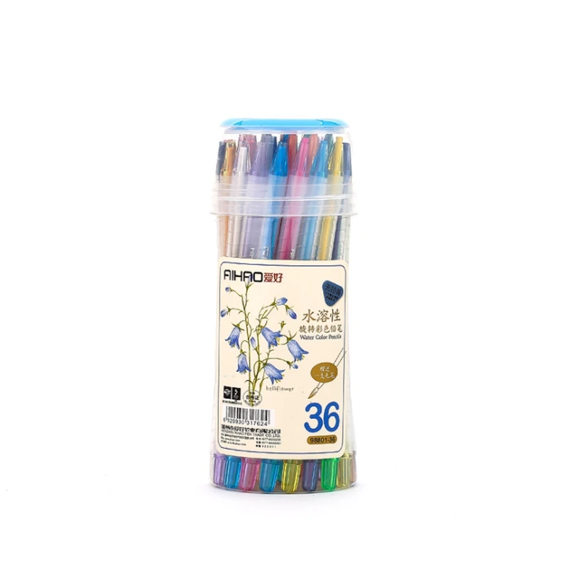 36 Colors Rotary Painting Stick Water Soluble Pencil Children Drawing Crayon Students Graffiti Crayon
36 Colors Rotary Painting Stick Water Soluble Pencil Children Drawing Crayon Students Graffiti Crayon