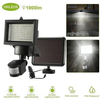 120 LED Solar Induction Lamp Wall-mounted LED Solar Light Outdoor Solar Spotlight With PIR-sensor Motion Detector
120 LED Solar Induction Lamp Wall-mounted LED Solar Light Outdoor Solar Spotlight With PIR-sensor Motion Detector