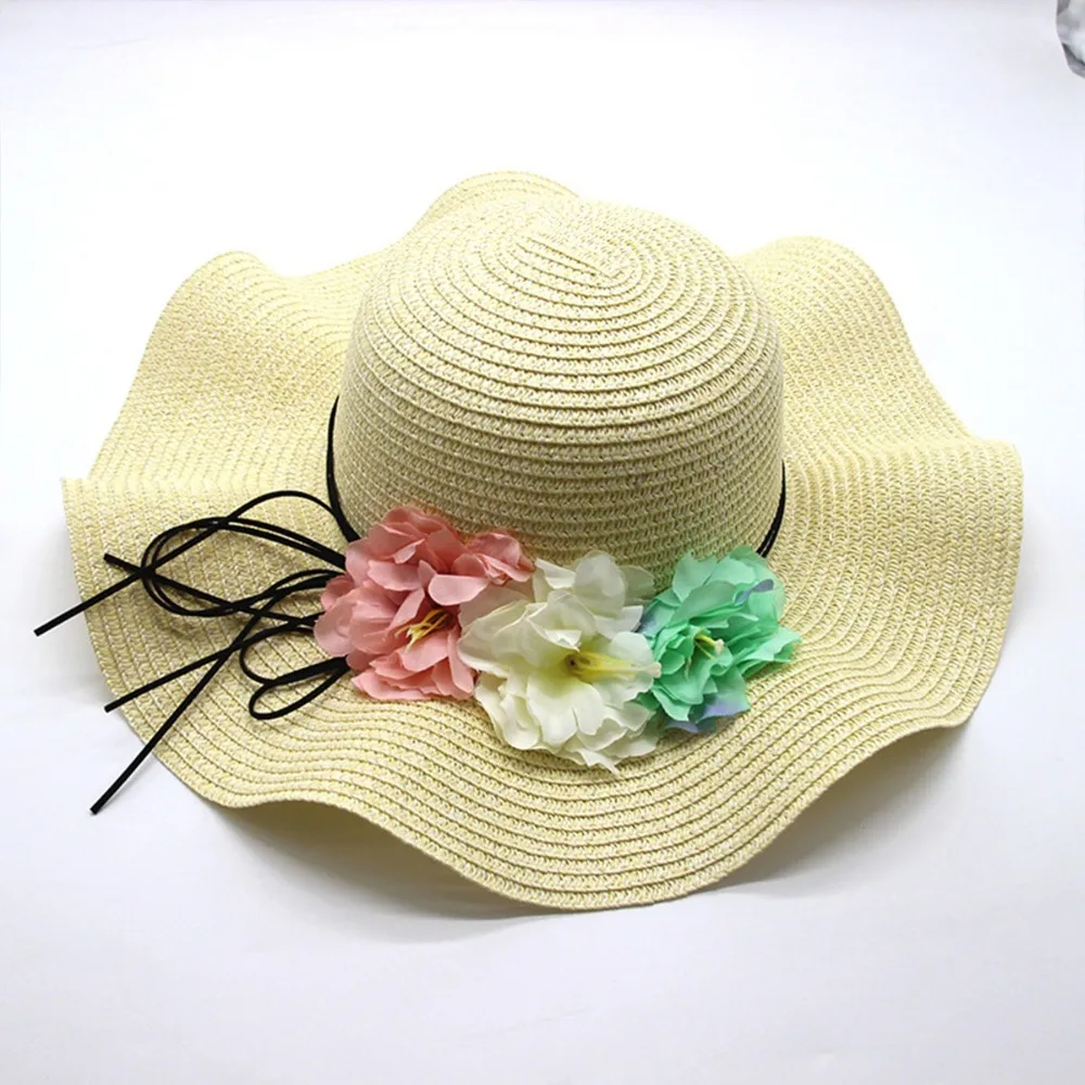 DOLEFT New Summer Hats For Women 6 Color Flower Simple Wavy Large Brimmed Straw Hats Girls Outdoor Foldable Beach Sun Hat
DOLEFT New Summer Hats For Women 6 Color Flower Simple Wavy Large Brimmed Straw Hats Girls Outdoor Foldable Beach Sun Hat