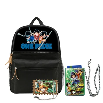 One Piece Cosplay Canvas Shoulders Bag Teenagers Students Casual Backpack Unisex Travel Bag with Chain Card
One Piece Cosplay Canvas Shoulders Bag Teenagers Students Casual Backpack Unisex Travel Bag with Chain Card