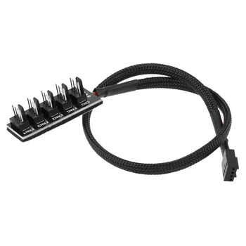 1pcs/2pcs Host Case PC Cooler Cooling Fan Power Cable 1 Female to 5 Male 4Pin Socket Hub Splitter for 3Pin&4Pin PWM Cooling Fan
1pcs/2pcs Host Case PC Cooler Cooling Fan Power Cable 1 Female to 5 Male 4Pin Socket Hub Splitter for 3Pin&4Pin PWM Cooling Fan