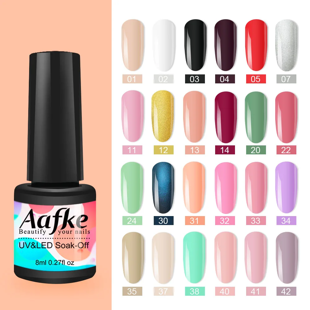 30 Colors Nail Gel Polish Semi Permanent Vernis 8ml UV LED Nail Gel Varnish Soak Off Nail Art Gel Nail Polish ZJJ3033
30 Colors Nail Gel Polish Semi Permanent Vernis 8ml UV LED Nail Gel Varnish Soak Off Nail Art Gel Nail Polish ZJJ3033