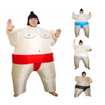 Adults and Children Inflatable Sumo Suits Wrestler Costume Outfits Fat Man Airblown Sumo Run Cosplay Halloween
Adults and Children Inflatable Sumo Suits Wrestler Costume Outfits Fat Man Airblown Sumo Run Cosplay Halloween