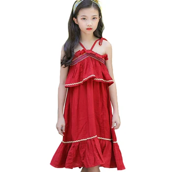 2019 Summer Baby Girls Dress For Kids Teens Sweet Ruffle Cake Dresses Red Princess Party Frocks Fashion Bohemian Beach Sundress
2019 Summer Baby Girls Dress For Kids Teens Sweet Ruffle Cake Dresses Red Princess Party Frocks Fashion Bohemian Beach Sundress
