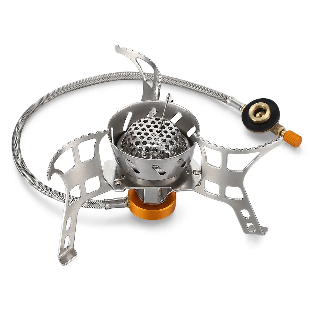 Outdoor Portable Folding Stoves Windproof Split Gas Stove Gas Burner For Camping Hiking Picnic Mountaineering
Outdoor Portable Folding Stoves Windproof Split Gas Stove Gas Burner For Camping Hiking Picnic Mountaineering