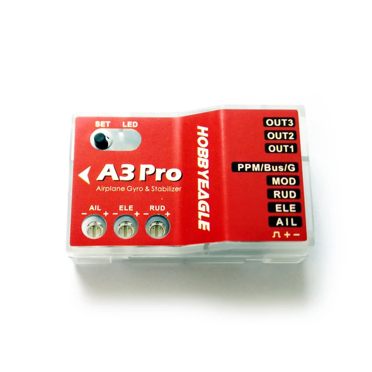 HobbyEagle A3 Pro 6-Axis Flight Controller Gyroscope Balancing Apparatus airplane gyro stabilizer for Fixed Wing
HobbyEagle A3 Pro 6-Axis Flight Controller Gyroscope Balancing Apparatus airplane gyro stabilizer for Fixed Wing