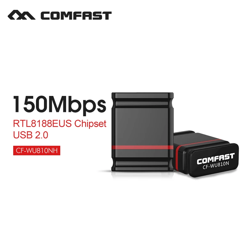 Usb wifi wireless adapter Laptop ethernet adapter 150mbps wireless adapter usb network card wireless dongle COMFAST CF-WU810N-1
Usb wifi wireless adapter Laptop ethernet adapter 150mbps wireless adapter usb network card wireless dongle COMFAST CF-WU810N-1