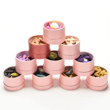 25 pcs/lot Colorful Fragrance Triple Scent Incense Cones Home Decor Incienso Encens with Tray
25 pcs/lot Colorful Fragrance Triple Scent Incense Cones Home Decor Incienso Encens with Tray