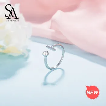 SA SILVERAGE Authentic 925 Sterling Silver Round Ball Rings for Women 925 Silver Wedding Rings Silver Ring Sterling Silver
SA SILVERAGE Authentic 925 Sterling Silver Round Ball Rings for Women 925 Silver Wedding Rings Silver Ring Sterling Silver