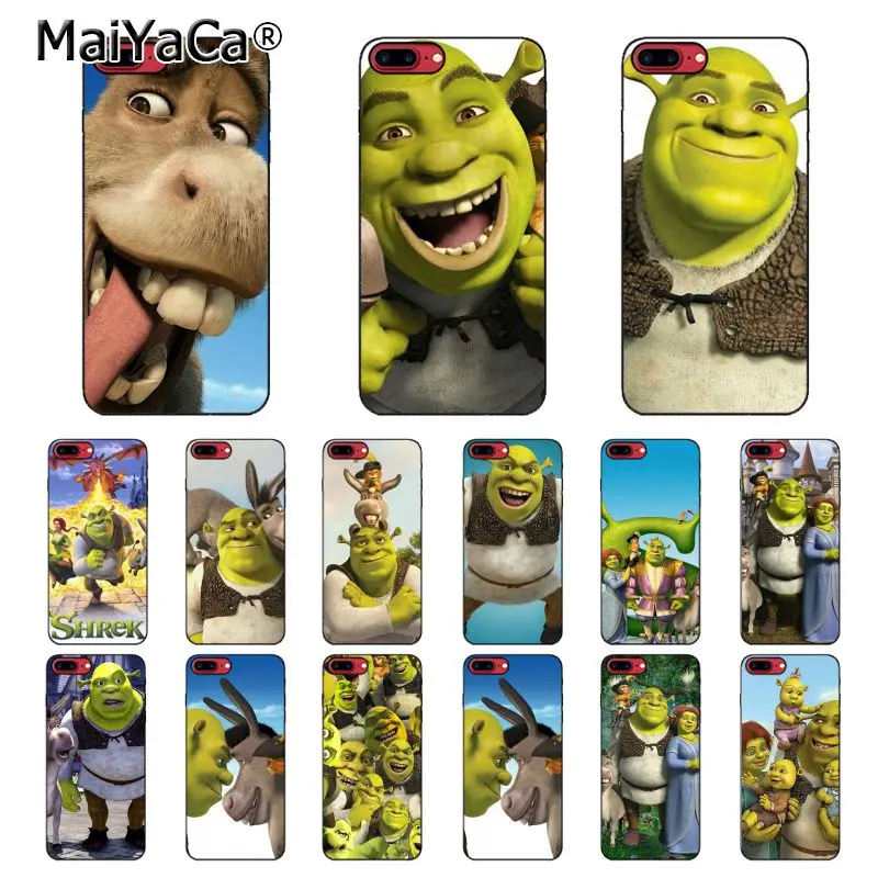 MaiYaCa Cartoon Moive Shrek Coon Phone Case Cover For iphone 11 Pro Max 8 7 6 6S Plus X XS MAX 5 5S SE XR
MaiYaCa Cartoon Moive Shrek Coon Phone Case Cover For iphone 11 Pro Max 8 7 6 6S Plus X XS MAX 5 5S SE XR