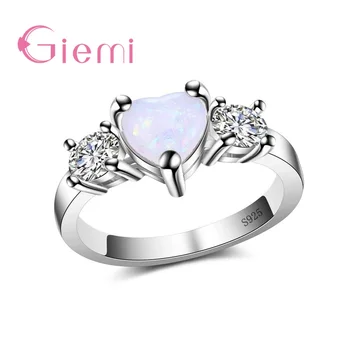 Hot Sale Sweet Love Heart Shape AAA Opal Women Girls Party Engagement Jewelry 925 Sterling Silver Finger Ring
Hot Sale Sweet Love Heart Shape AAA Opal Women Girls Party Engagement Jewelry 925 Sterling Silver Finger Ring