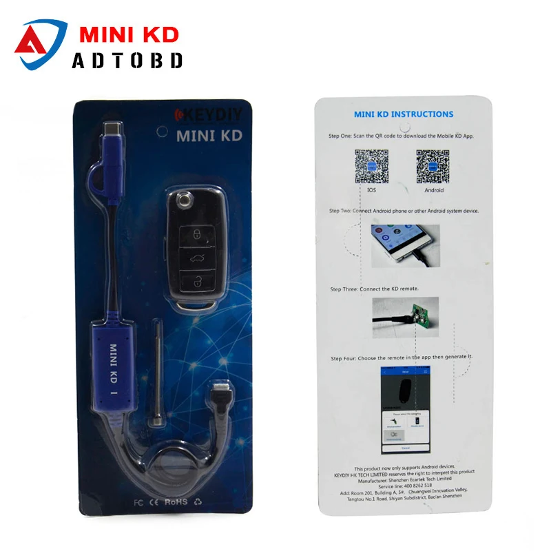 2019 KEYDIY Mini KD Key Generator Remotes Warehouse Similar to KD900 Support Android Make More Than 1000 Auto Remotes
2019 KEYDIY Mini KD Key Generator Remotes Warehouse Similar to KD900 Support Android Make More Than 1000 Auto Remotes