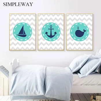 Sail Boat Navy Art Canvas Poster Nursery Print Simple Cartoon Canvas Painting Wall Picture Nordic Kids Baby Bedroom Decoration
Sail Boat Navy Art Canvas Poster Nursery Print Simple Cartoon Canvas Painting Wall Picture Nordic Kids Baby Bedroom Decoration