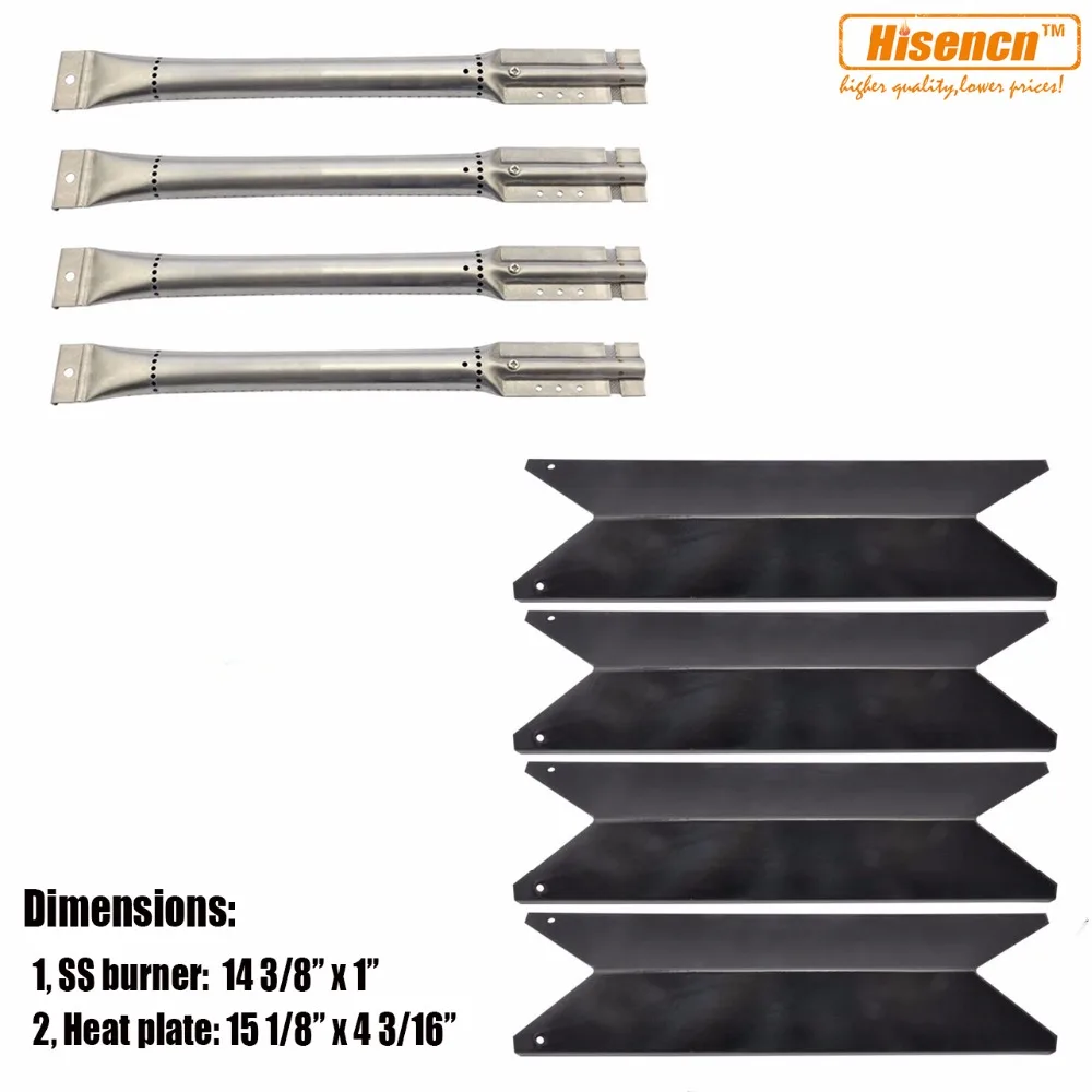 Hisencn Replacement Burners and Heat Plates For Select Kenmore 122.16119, 122.16129, 720-0341, 720-0549 Gas Grill Models
Hisencn Replacement Burners and Heat Plates For Select Kenmore 122.16119, 122.16129, 720-0341, 720-0549 Gas Grill Models