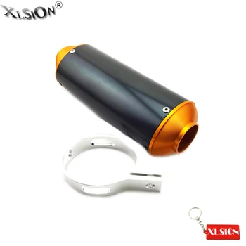 XLSION Aftermarket CNC Gold 38mm Exhaust Muffler W Clamp For 125cc 140cc 150cc Thumpstar SSR Lifan YX Stomp SDG Pit Dirt Bike
XLSION Aftermarket CNC Gold 38mm Exhaust Muffler W Clamp For 125cc 140cc 150cc Thumpstar SSR Lifan YX Stomp SDG Pit Dirt Bike
