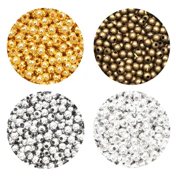 2000Pcs Metal Round Beads Smooth Ball Loose Spacer Beads For Jewelry Making DIY Bracelet Charms Jewelry Accessories 2-10mm
2000Pcs Metal Round Beads Smooth Ball Loose Spacer Beads For Jewelry Making DIY Bracelet Charms Jewelry Accessories 2-10mm