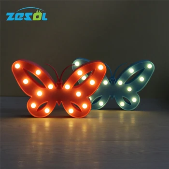 ZESOL Chirtmas Decoration Butterfly Luminaria Desk Lamp LED Night Light Sign Marquee Figure Battery Romantic Mood Lamp
ZESOL Chirtmas Decoration Butterfly Luminaria Desk Lamp LED Night Light Sign Marquee Figure Battery Romantic Mood Lamp