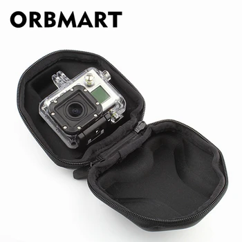 

ORBMART Small EVA Portable Protective Case Bag For Gopro Hero 4 3+ 3 2 Xiaomi Yi SJCAM SJ4000 SJ5000 SJ6000 WIFI Sport Cameras