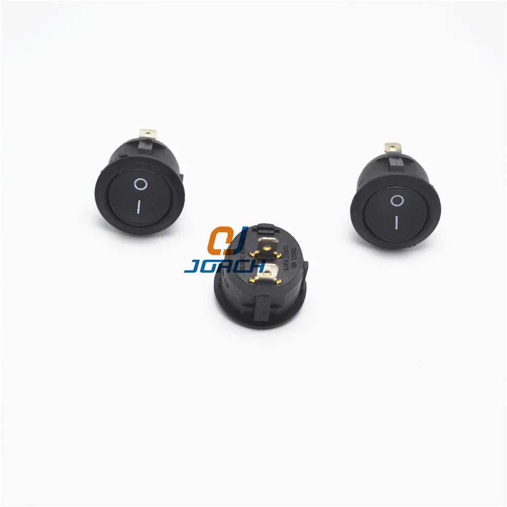 10 pcs 2 Pin ON-OFF Rocker Switch Small Round Miniature Electrical Boat Rocker Switches
10 pcs 2 Pin ON-OFF Rocker Switch Small Round Miniature Electrical Boat Rocker Switches