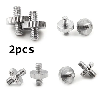 2PCS 1/4" 1/4" Male To 1/4" Male Threaded Screw Adapter Threaded Screw Photo Accessories
2PCS 1/4" 1/4" Male To 1/4" Male Threaded Screw Adapter Threaded Screw Photo Accessories